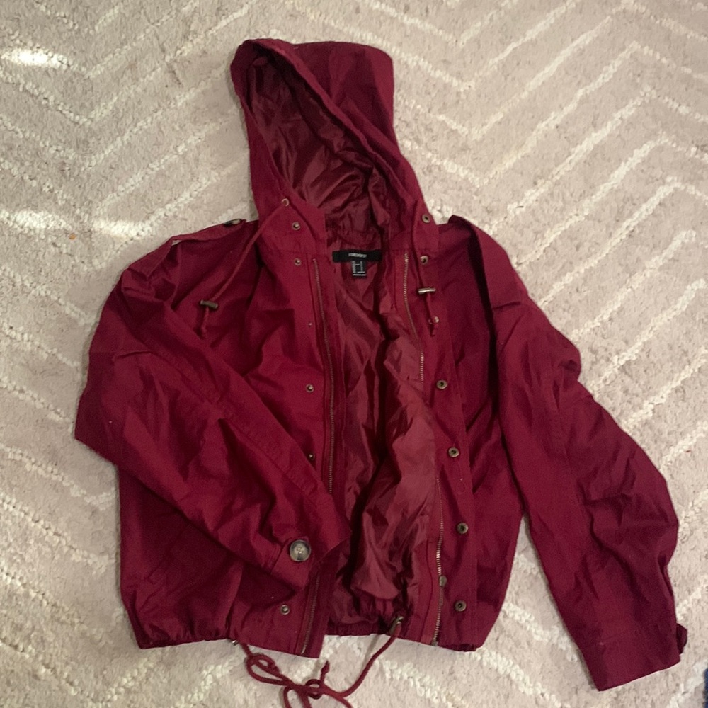 red jacket